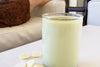 Matcha white chocolate drink