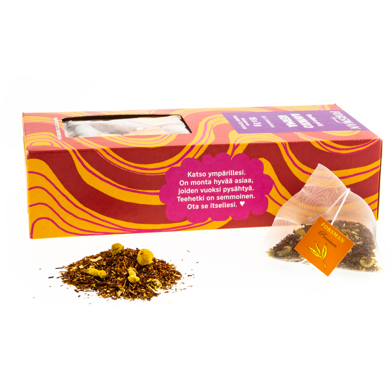 Rooibos Aavikkokerma pyramiditee Kuluttajatee Forsman Tee