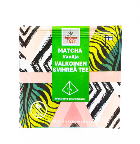 Matcha Vanilla | 50 x 2.5g | -envelope tea