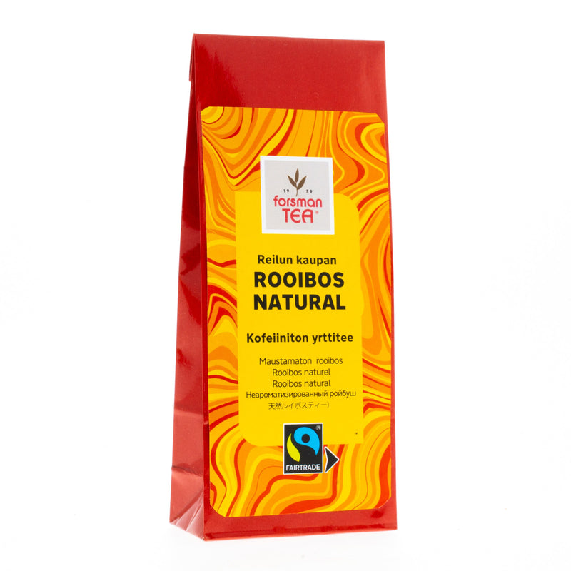 Reilun kaupan Rooibos Naturel 60g Kuluttajatee Forsman Tee