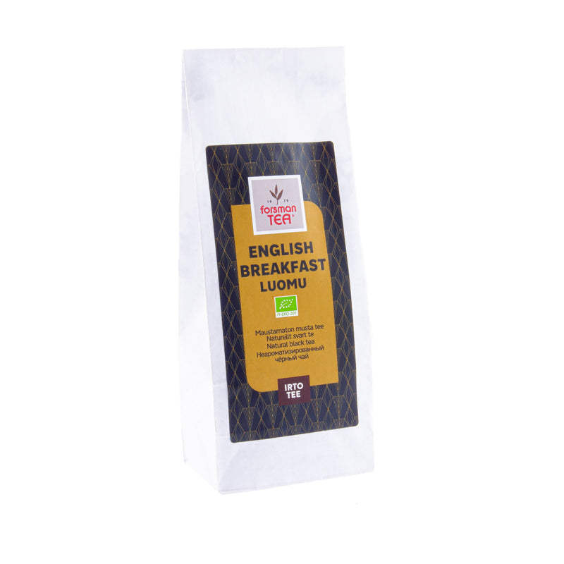 Luomu English Breakfast 100g Kuluttajatee Forsman Tee   